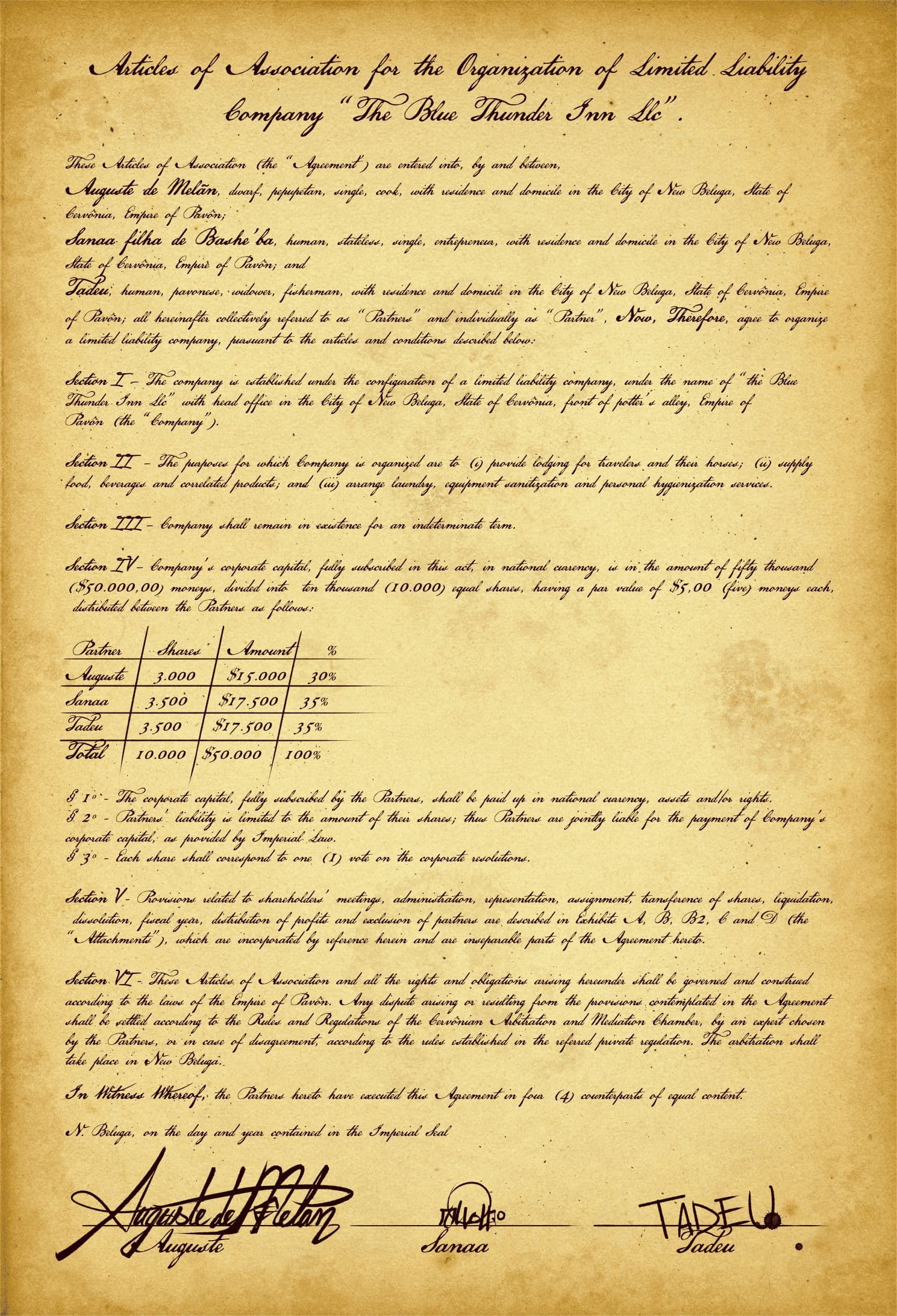 Contract